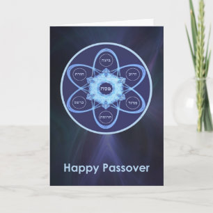 Passover Seder Plate Card
