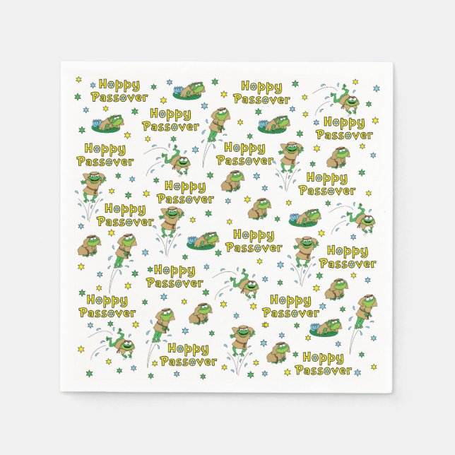 Passover Standard Cocktail Napkins (Front)