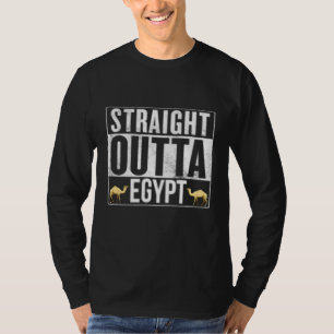 Passover Straight Outta Egypt Camel Jewish Travel T-Shirt