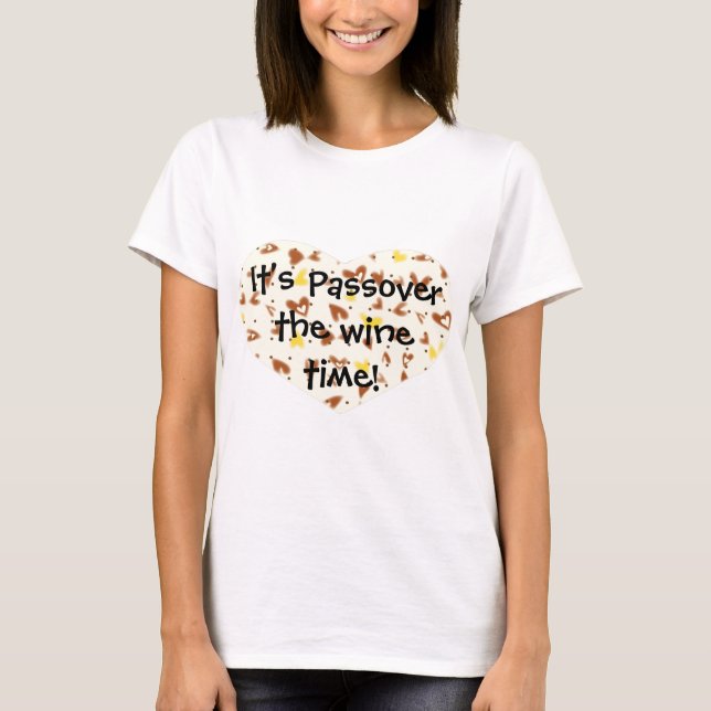 Passover The Wine Time! Women's Basic T-Shirt (Front)