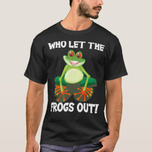 Passover Who Let The Frogs Ou Jewish Seder T-Shirt