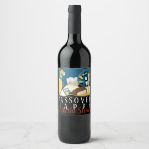 Passover Wine Bottle Label The Seder Table