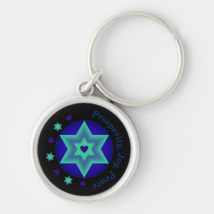 Passover wishes key ring