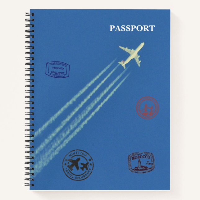 Passport notebook (Front)