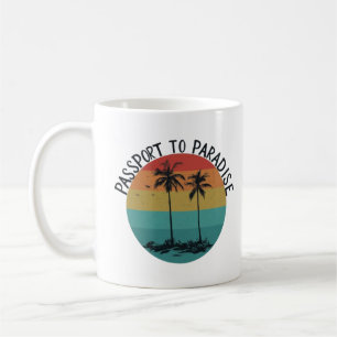 Passport to Paradise Hoodie Coffee Mug