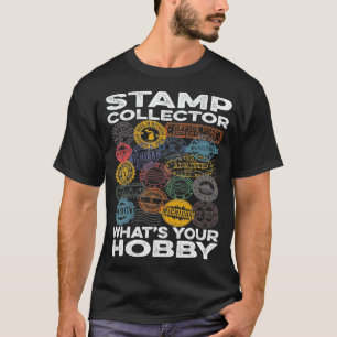 Passport Travel Stamp Collector Whats your hobby T-Shirt