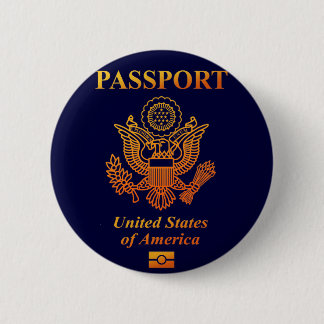 PASSPORT(USA) 6 CM ROUND BADGE