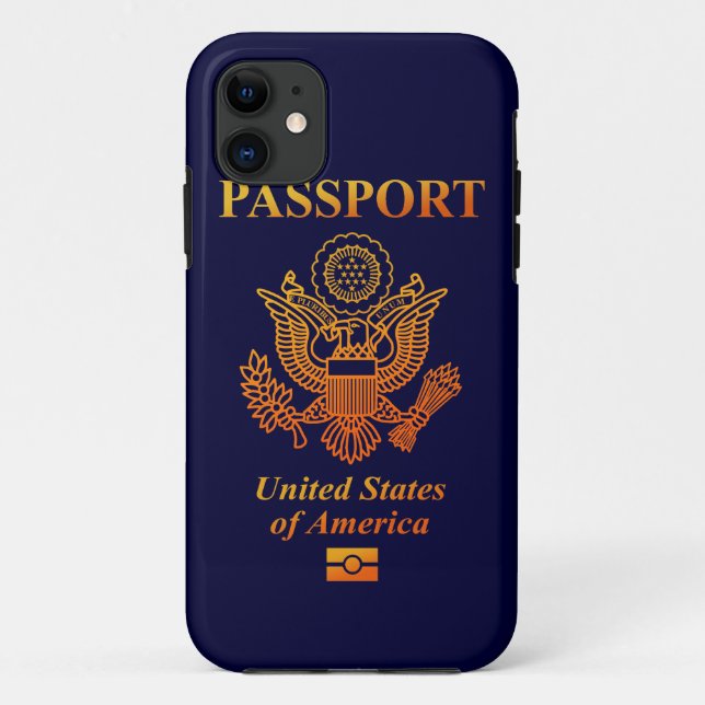 PASSPORT(USA) Case-Mate iPhone CASE (Back)