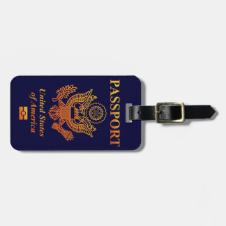 PASSPORT(USA) LUGGAGE TAG