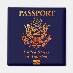PASSPORT(USA) MAGNET