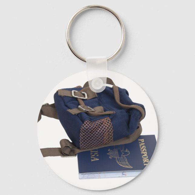 PassportBackpack080509 Key Ring (Front)