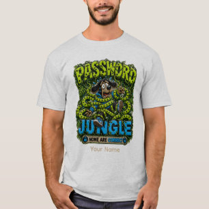 Password Jungle Personalised Funny IT Office T-Shirt