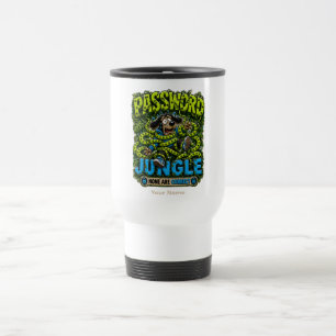 Password Jungle Personalised Funny IT Office Travel Mug