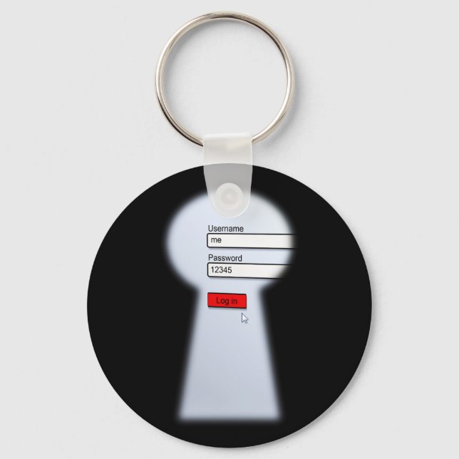 Password Security Key Ring (Front)