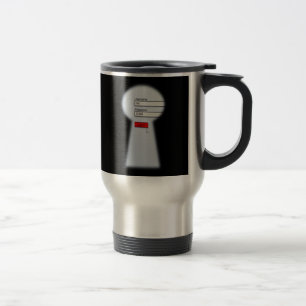 Password Security Travel Mug