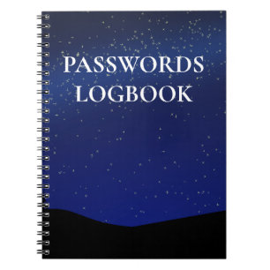PASSWORDS LOGBOOK NOTEBOOK