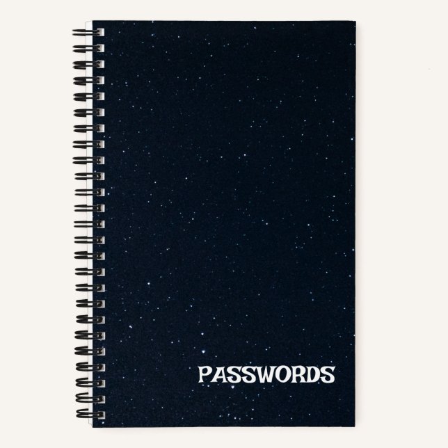 PASSWORDS NOTEBOOK (Front)
