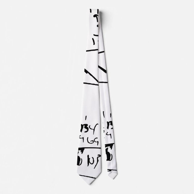 PAST DUE BILLS TIE (Front)