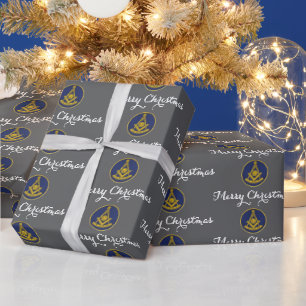 Past Master Freemason Masonic Christmas Wrapping Paper