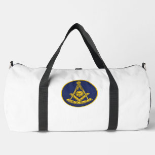 Past Master Freemason Square and Compass Masonic Duffle Bag