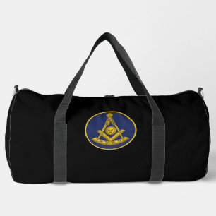 Past Master Freemason Square and Compass Masonic  Duffle Bag