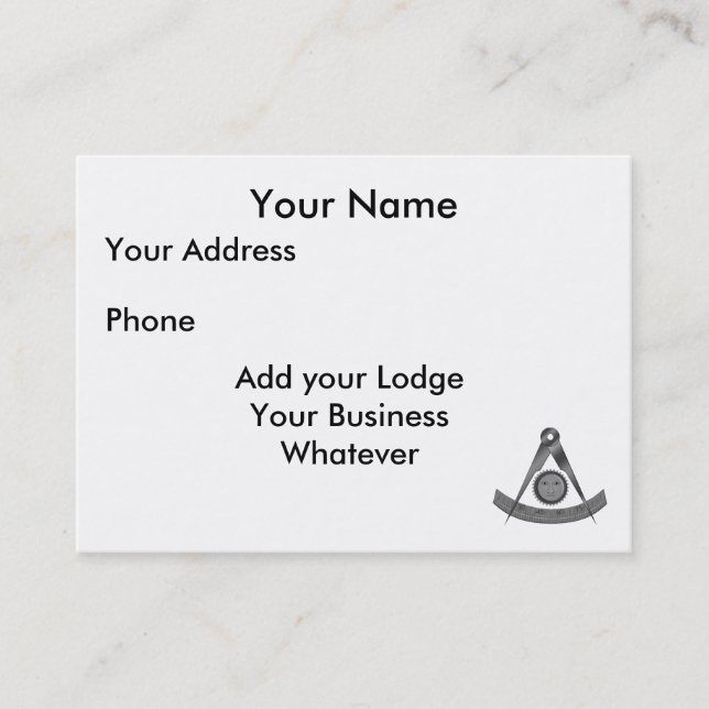 Past Masters Card (Front)