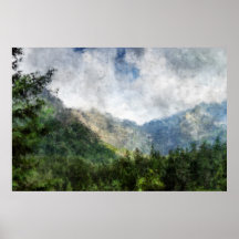 Past the Trees by MtnTopArt