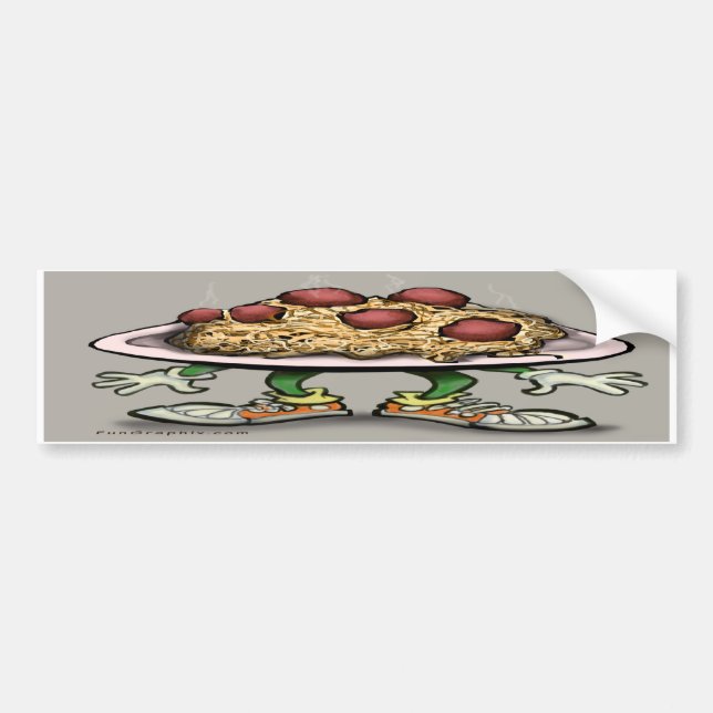 Pasta Bumper Sticker (Front)