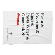 Pasta Carbonara Ingredients