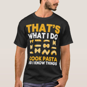 Pasta Chef animal space chef (male) funny teddies  T-Shirt