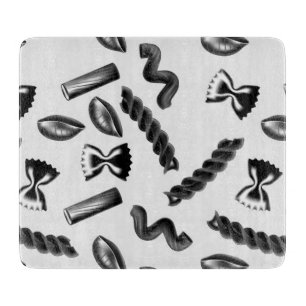 Pasta Diversity Grey Food Italy Lover Foodie Cutting Board