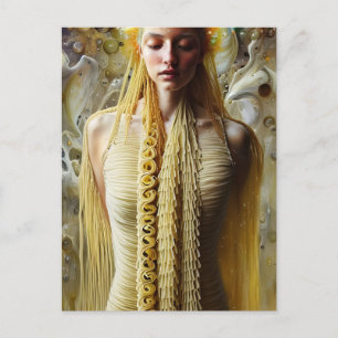 Pasta Dress Postcard
