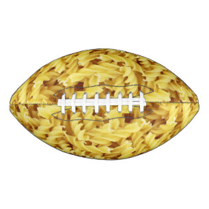 PASTA FOOD PATTERN AMERICAN FOOTBALL