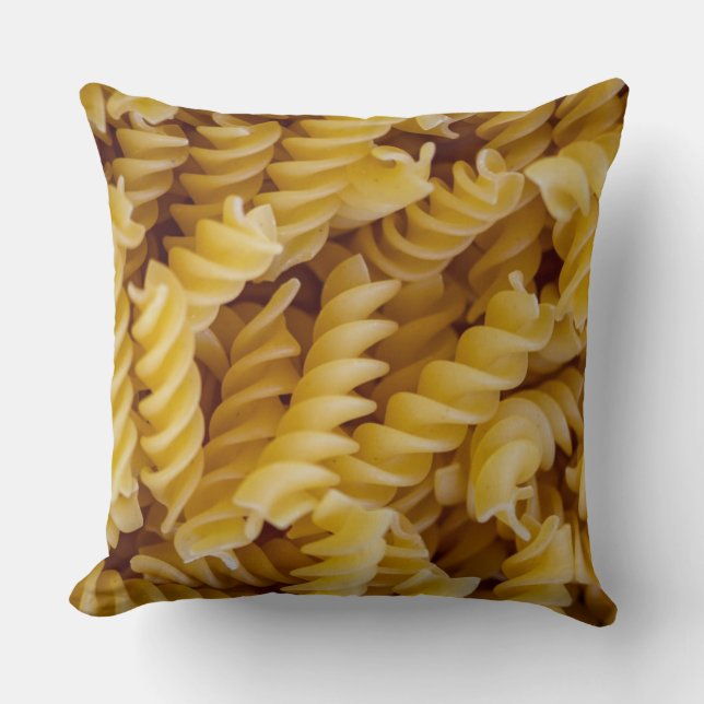 Pasta Fusilli Noodles Cushion (Front)