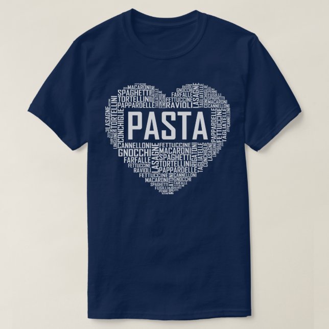 Pasta Heart 1 T-Shirt (Design Front)