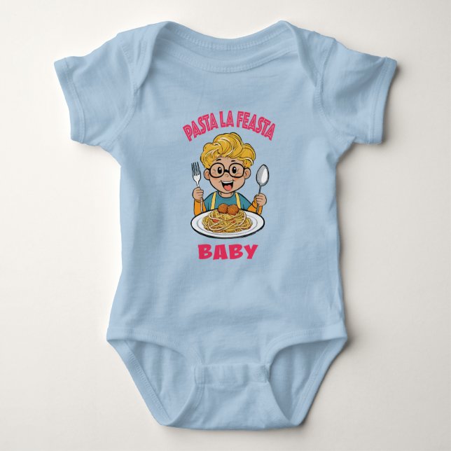 Pasta La Feasta Baby Bodysuit (Front)