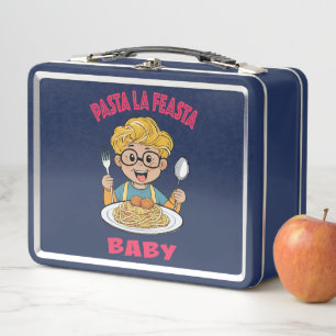 Pasta La Feasta Baby Metal Lunch Box