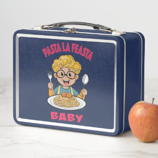 Pasta La Feasta Baby Metal Lunch Box