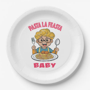 Pasta La Feasta Baby Paper Plate