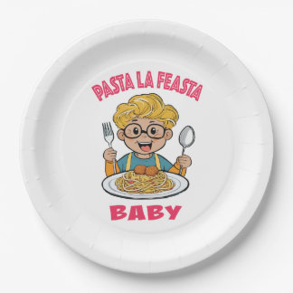 Pasta La Feasta Baby Paper Plate