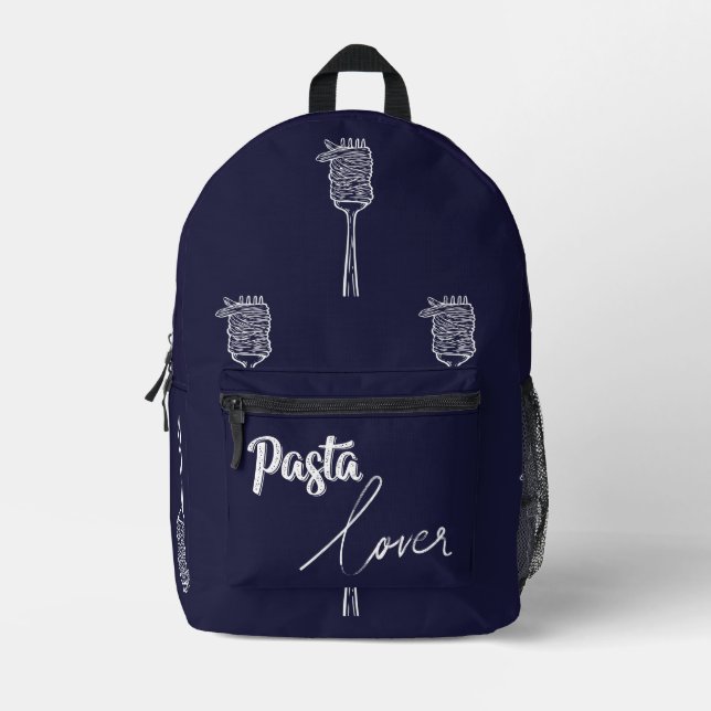 "Pasta Lover" Bag - Fashion & inspiring accessorie (Front)