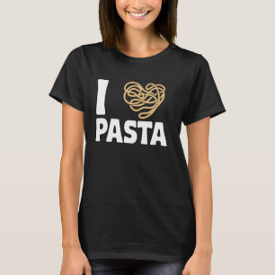 Pasta Lover Heart Spaghetti Noodles Italian Food F T-Shirt