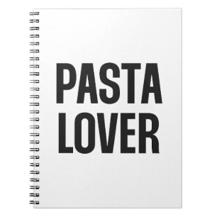 Pasta lover notebook