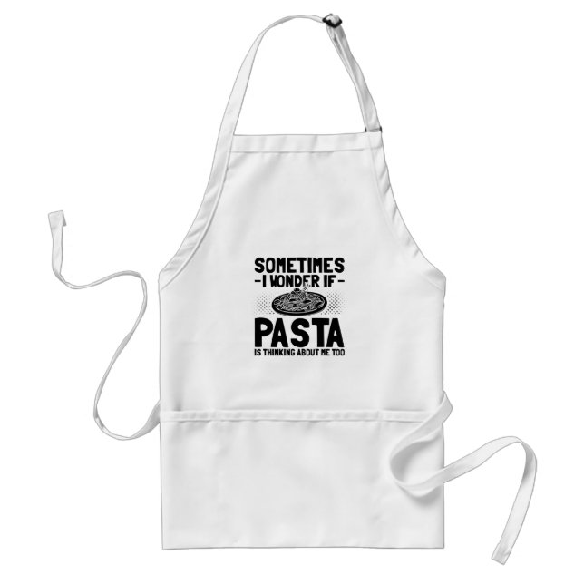 Pasta Lover | Spaghetti Bolognese Gift Idea Standard Apron (Front)