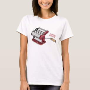 Pasta maker cartoon illustration  T-Shirt
