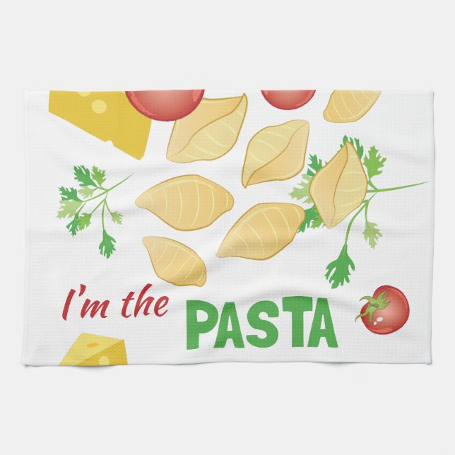 Pasta Masta Tea Towel (Horizontal)