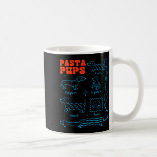 Pasta P Funny Dachshund Wiener Dog Pasta Foodie Do Coffee Mug