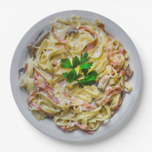 Pasta Paper Plate