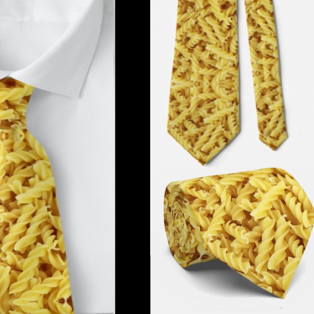 Pasta Pizza Italian Restaurant Waiter Neckties (Creator Uploaded)