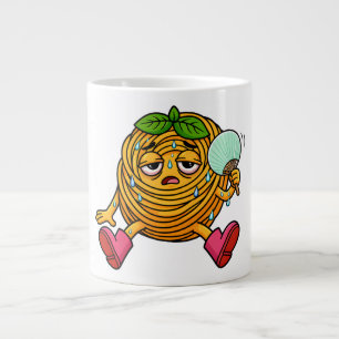 Pasta Polo Character Feeling Hot T-Shirt Large Coffee Mug